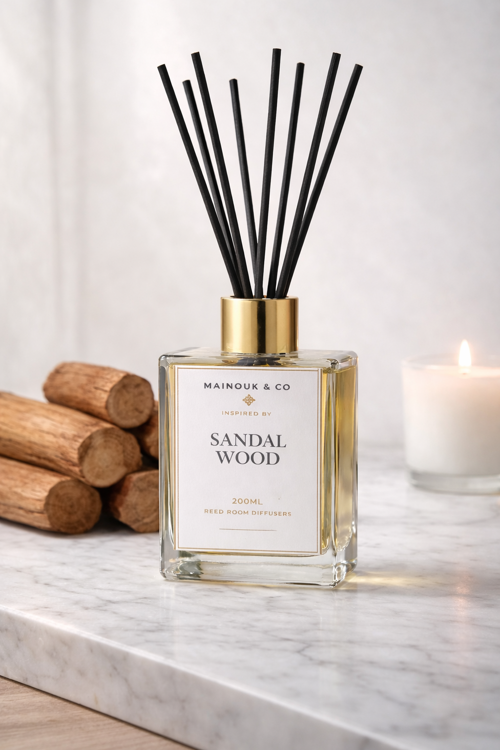 Sandal Wood – Reed Room Diffuser | 200ml