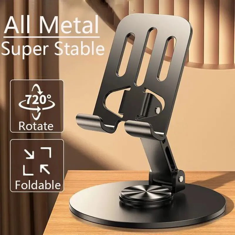360° Rotating All-Metal Phone & Tablet Stand
