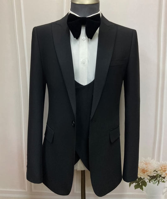 Modern Three-Piece Formal Suit