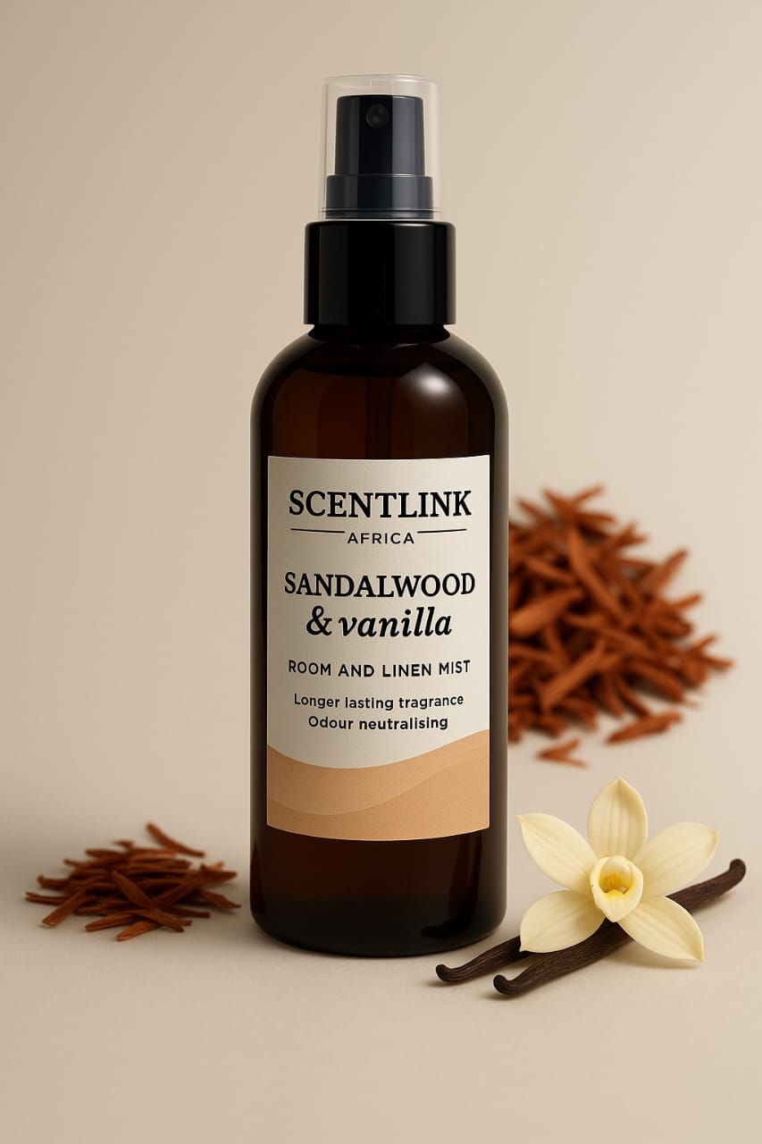 Room and Linen Spray- Sandalwood & Vanilla - 100ml